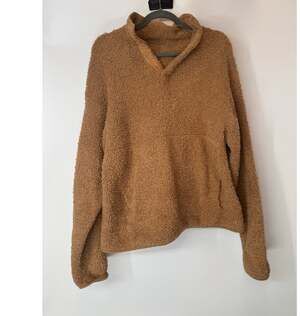 SKIMS cozy knit pullover tan S/M